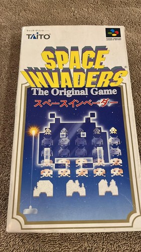 Space Invaders The Original Game Super Famicom SFC Japan import Boxed US Seller - Picture 2 of 4
