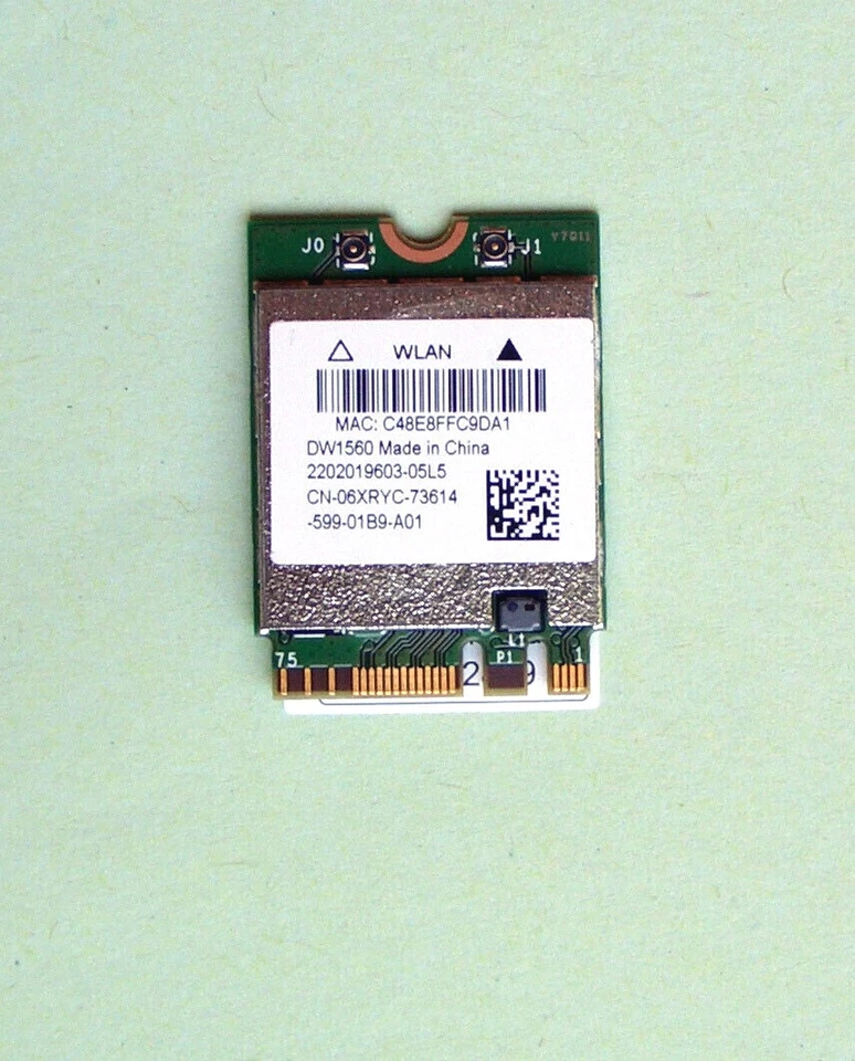 06XRYC Dell DW1560 BCM94352Z 802.11AC 867Mbps DW-1560 BT 4.0 M.2 06XRYC