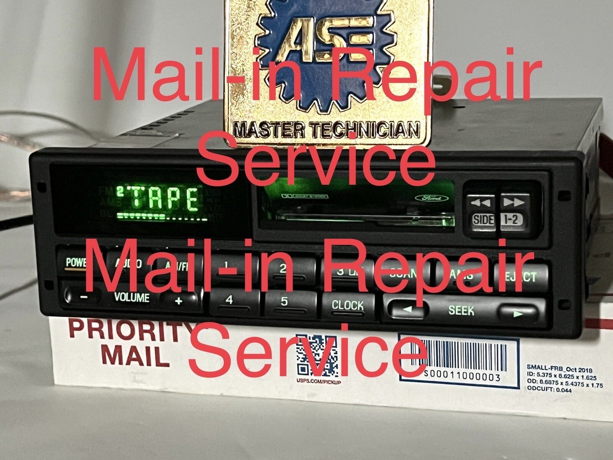 Mail-in Repair Service 94-00 FORD MUSTANG AM/FM Cassette Radio | eBay