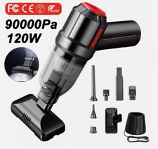 Powerful Car Vacuum Cleaner Wet/Dry Cordless Strong Suction Handheld Cleaning UK
