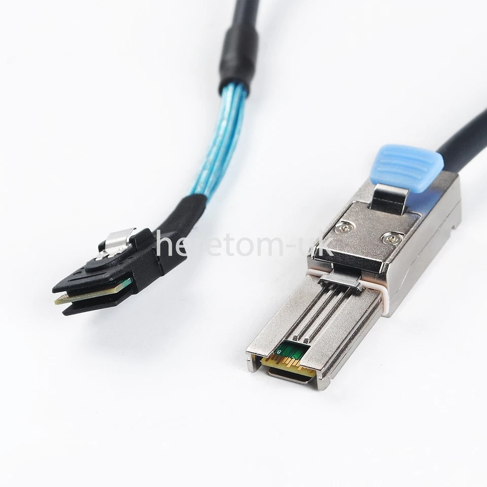 Mini SAS 26P SFF-8088 Male to Mini SAS 36P SFF-8087 Male Adapters Cable 1M - Image 2 of 4