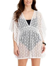 Miken 282268 Women Juniors' Crochet Cover-Up, Swimsuit, Size Large