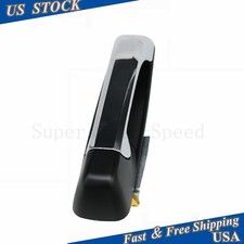 Chrome Black Exterior Outside Door Handle Driver Side Rear Left For Dodge Ram