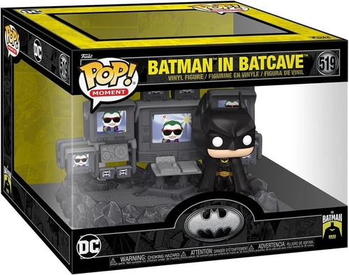 Funko Pop Moment Batman 85th Anniversary - Batman in Batcave Deluxe Figure