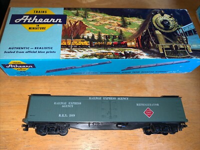 Roundhouse HO Scale RAILWAY EXPRESS AGENCY 50  Express Reefer. R.E.X. 509 Nice