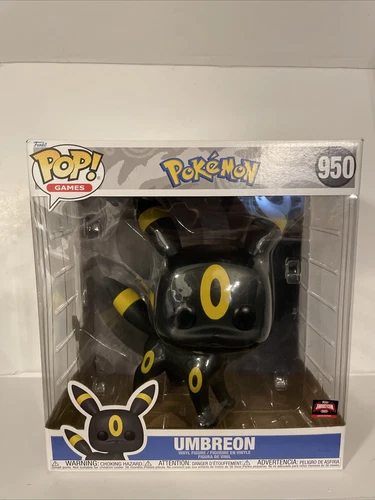 Funko Pop #950 Umbreon Pokemon Figure Target Con Exclusive 2024 NEW  Jumbo