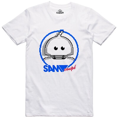 SAM Coupé Mens T Shirt Robot Retro Computer 8 Bit Officially Licensed Top