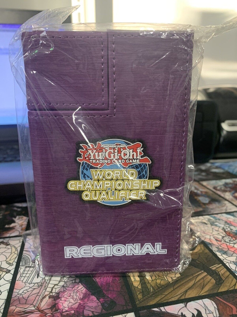 Yugioh Official Konami WCQ Regional Tower Deck Box Purple