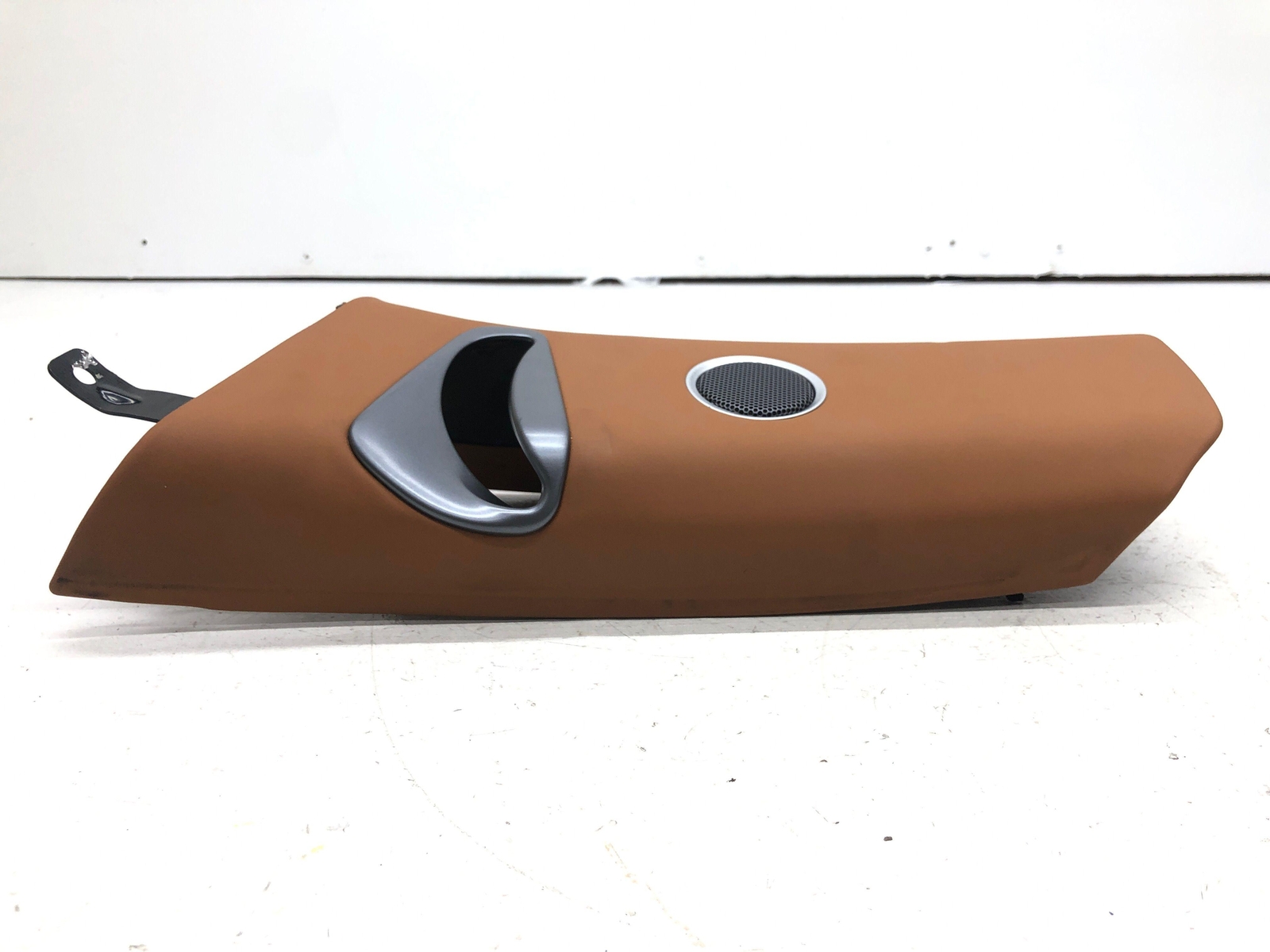 2017-2020 FERRARI GTC4LUSSO LEFT UPPER B-PILLAR TRIM PANEL COVER CUOIO LEATHER