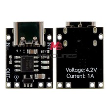 1-10x 1A 3.7V4.2V Mini Li-ion Battery Charging Board w/ Protection Board Type-C