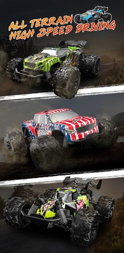 2.4G 2WD RC Drift Car Big Size RC Truck Shock Absorber Anti-Crash Vehical Toy - Picture 20 of 36