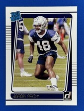 2021 Donruss #317 Jabril Cox Rated Rookie RC Cowboys