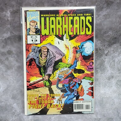 Warheads #13 1993  UK Marvel Comics Comic book Bagged & Boarded