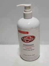 Lot of 12 Lifebuoy Total 10 Hand Wash Liquid Hygiene Soap 16.9Oz Experation 2022