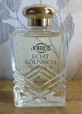 Ancien Flacon De Parfum Eau De Cologne 120 ML Dans Une Rare Bouteille En Cristal