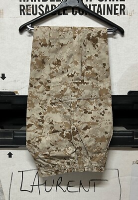 ORIGINAL USMC MCCUU MARPAT DESERT HOSE EX NEUWERTIG!!! SMALL REGULAR