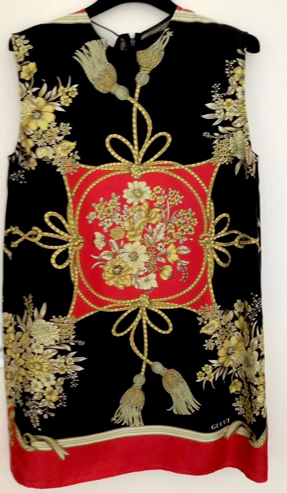 ROBE EN SOIE GUCCI TAILLE M FABRIQUÉE EN ITALIE