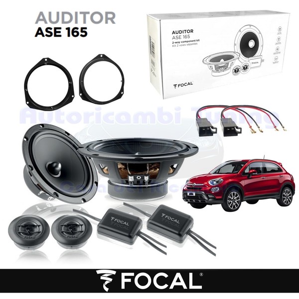 Vordere Lautsprecher 165Mm Focal Auditor ASE165 120W FüR Fiat 500X-image