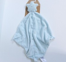 Angel Dear Sleeping Baby Blue Star Lovey Security Blanket Plush Toy Security