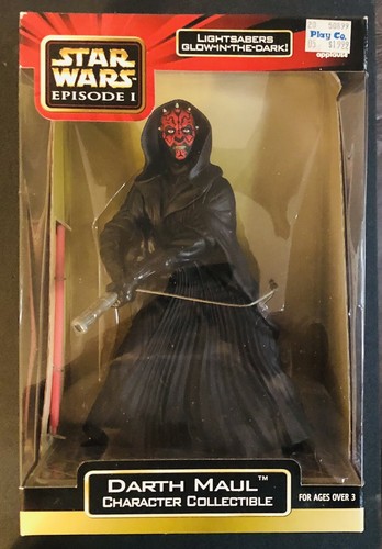 1999 Star Wars Episode 1 Darth Maul Character Collectible 10” Figure - 第 1/6 張圖片