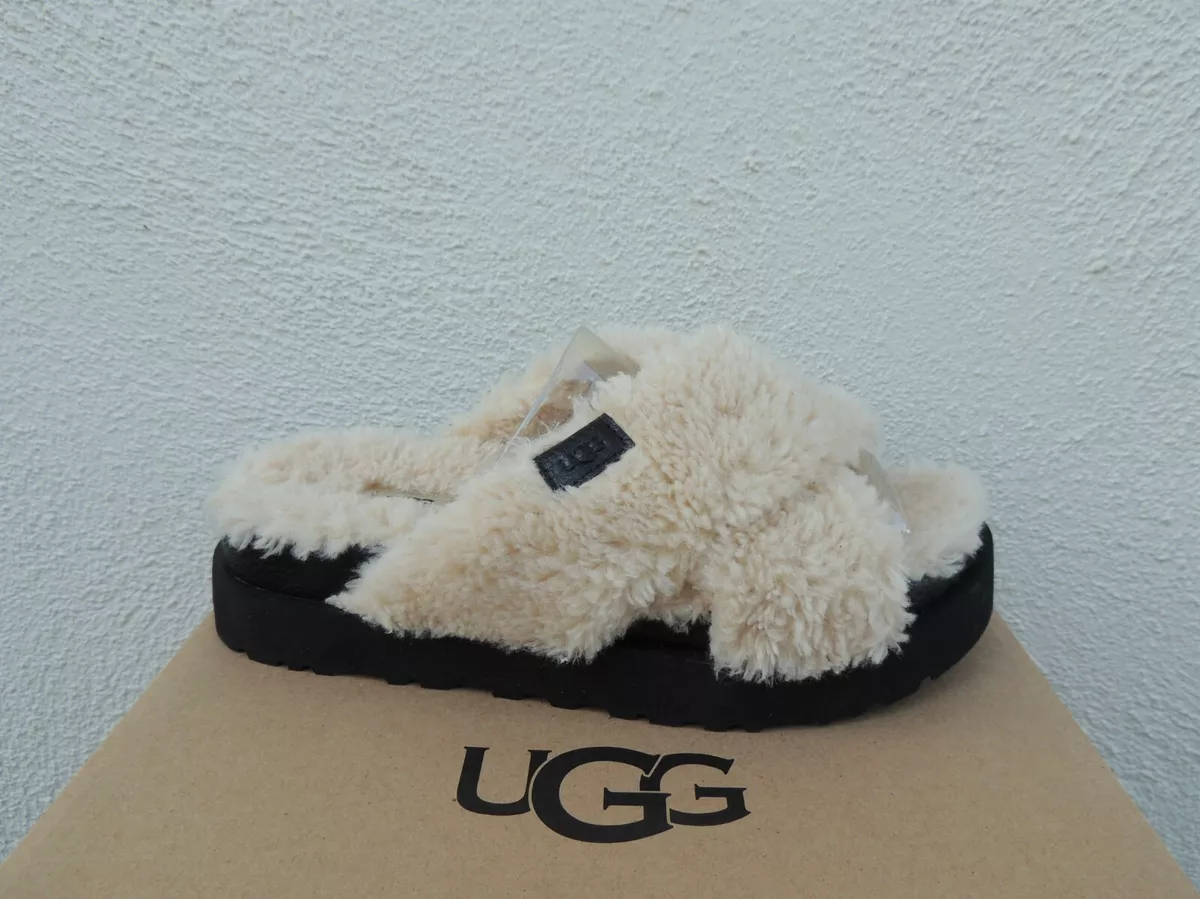 Ebay fur slippers sale
