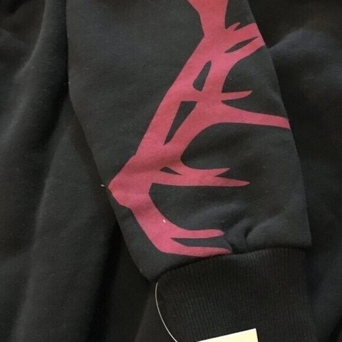 Cabela's Hoodie Womans Small Black & Pink 1961 Camo New with Tags Zip Sweatshirt - Picture 7 of 8
