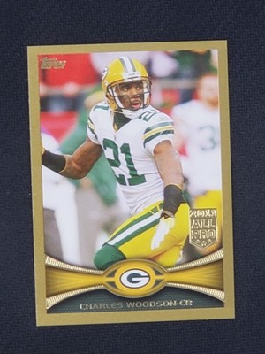 2012 Topps All-Pro Gold /2012 Charles Woodson #390 HOF