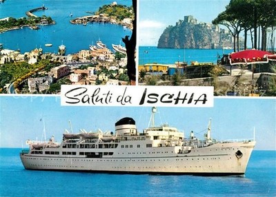 Schiffe Ships Navires Ischia 
