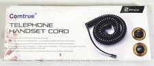 Comtrue Telephone Handset Cord Universally Compatible 2 Pack
