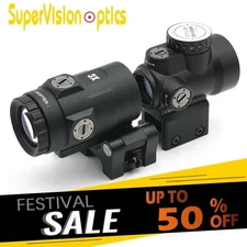 3X Magnifier MAG-C for MRO-HD 1X25 Reflex-Style Red Dot Sight Flip-to-Side Mount