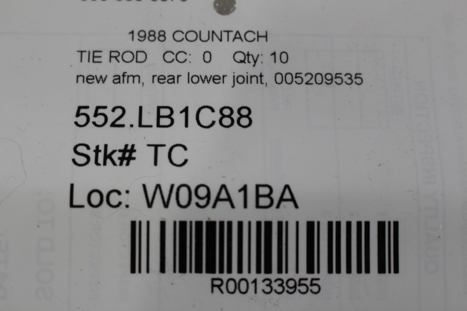 Lamborghini Countach, Rear Lower Joint, New, Aftermarket, P/N 005209535