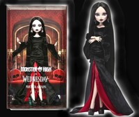Monster High X Wednesday Morticia Addams Doll/Puppe JLK99 Neu/Ovp
