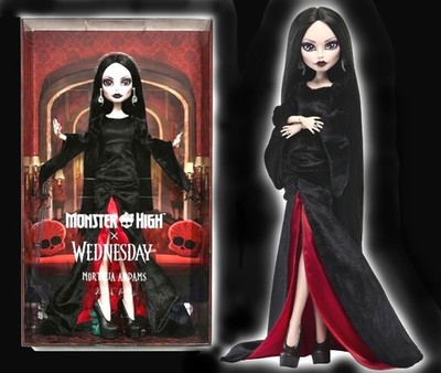 Monster High x Wednesday Morticia Addams Doll/Puppe  JLK99 NEU/OVP