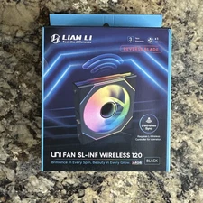 Lian Li UNI Fan SL-Infinity Wireless 120 Single Pack Reverse Blade 12RSLIN1W1B