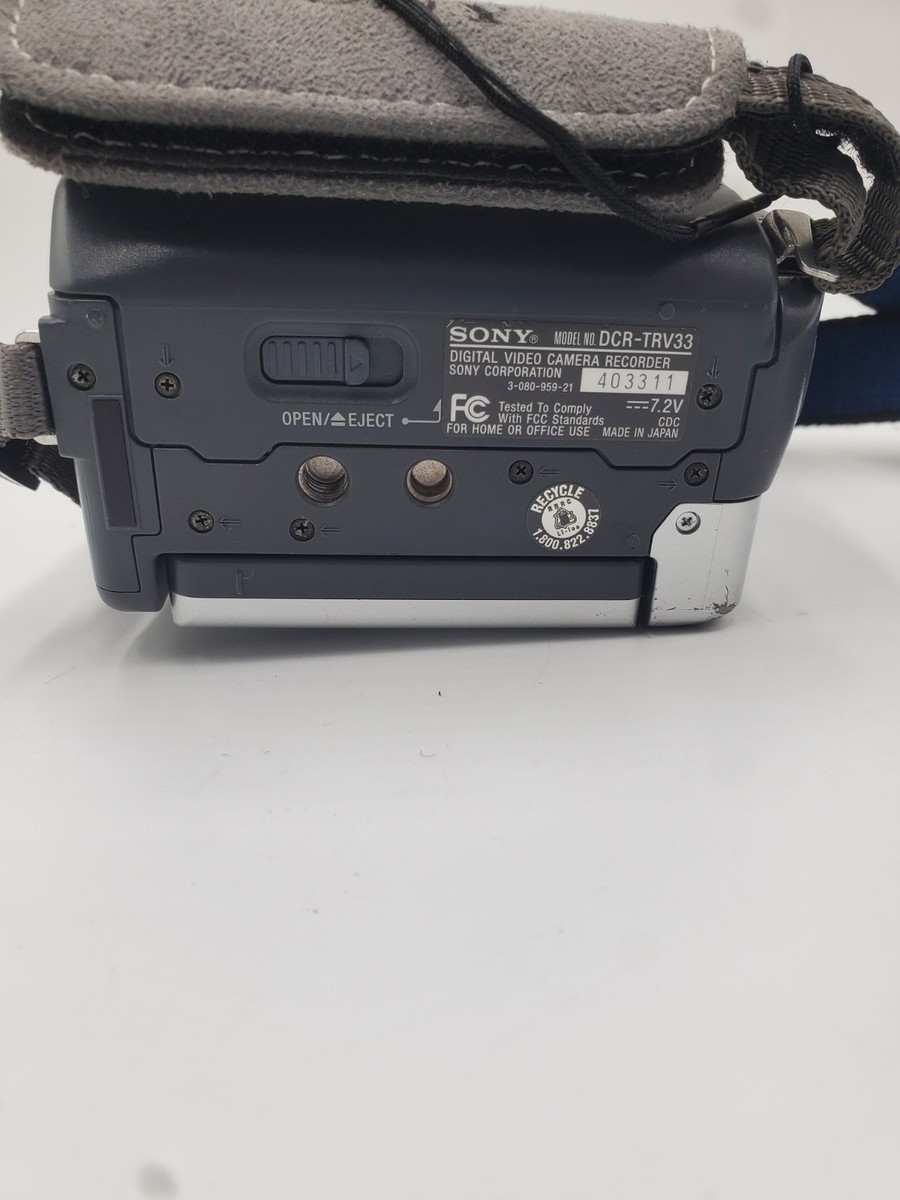 Sony Handycam CCD-TRV33 8mm Analog Camcorder for sale online Sony Handycam CCD-TRV33 8mm Analog Camcorder for sale online
