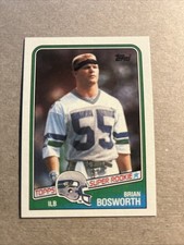 1988 Topps Brian Bosworth #144 Near Mint Or Better