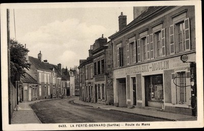 Ak La Ferté Bernard Le Mans Sarthe, Route du Mans - 2691535