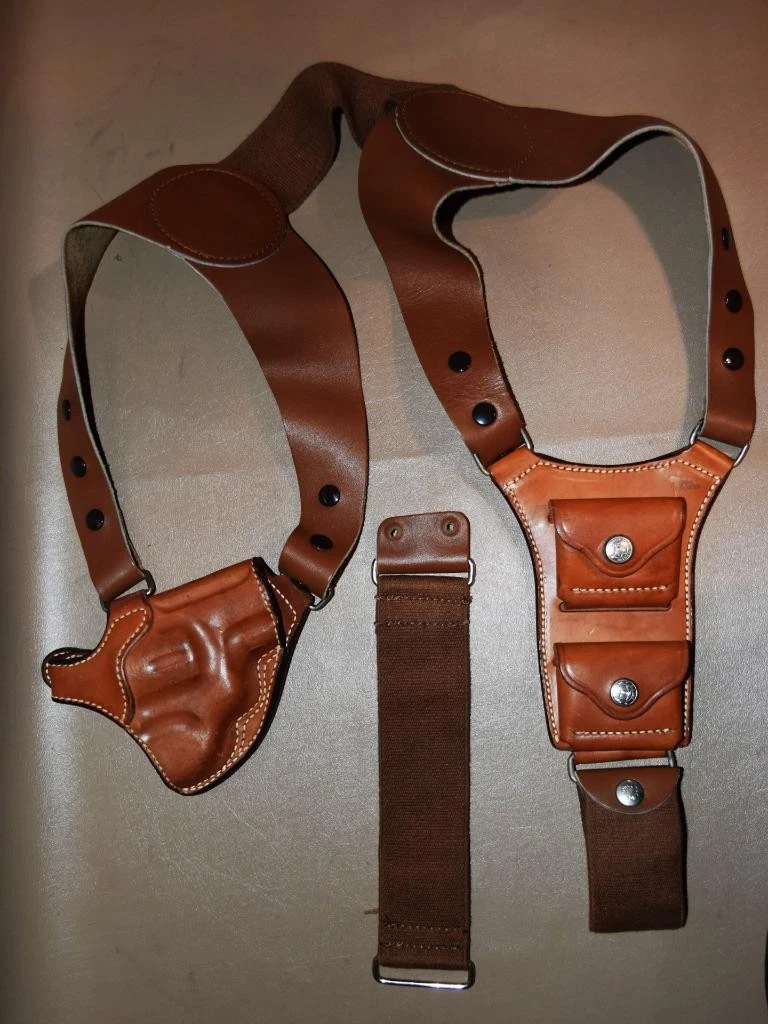 Bianchi Leather Shoulder Gun Holsters for Smith & Wesson Hunting