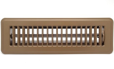 Floor Register with Louvered Design - Heavy Duty Rigid Floor Air Supply with ...