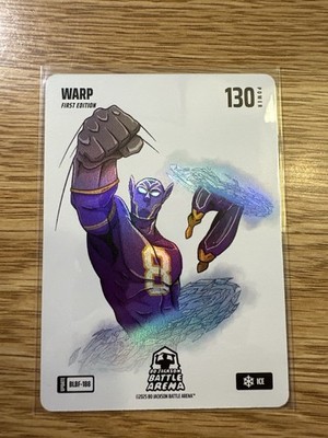 Bo Jackson Battle Arena Update - WARP ''Lamar Jackson'' Blizzard Ice #BLBF-188