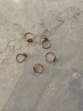 Collection Of 5 Handmade Rings