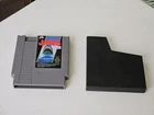 Jaws 1987 NES Nintendo Game Cartridge And Sleeve Authentic Tested & Working