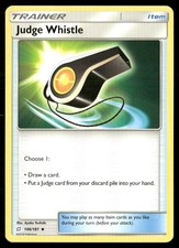 Judge Whistle 146/181 Uncommon Team Up Pokemon Moderately Played