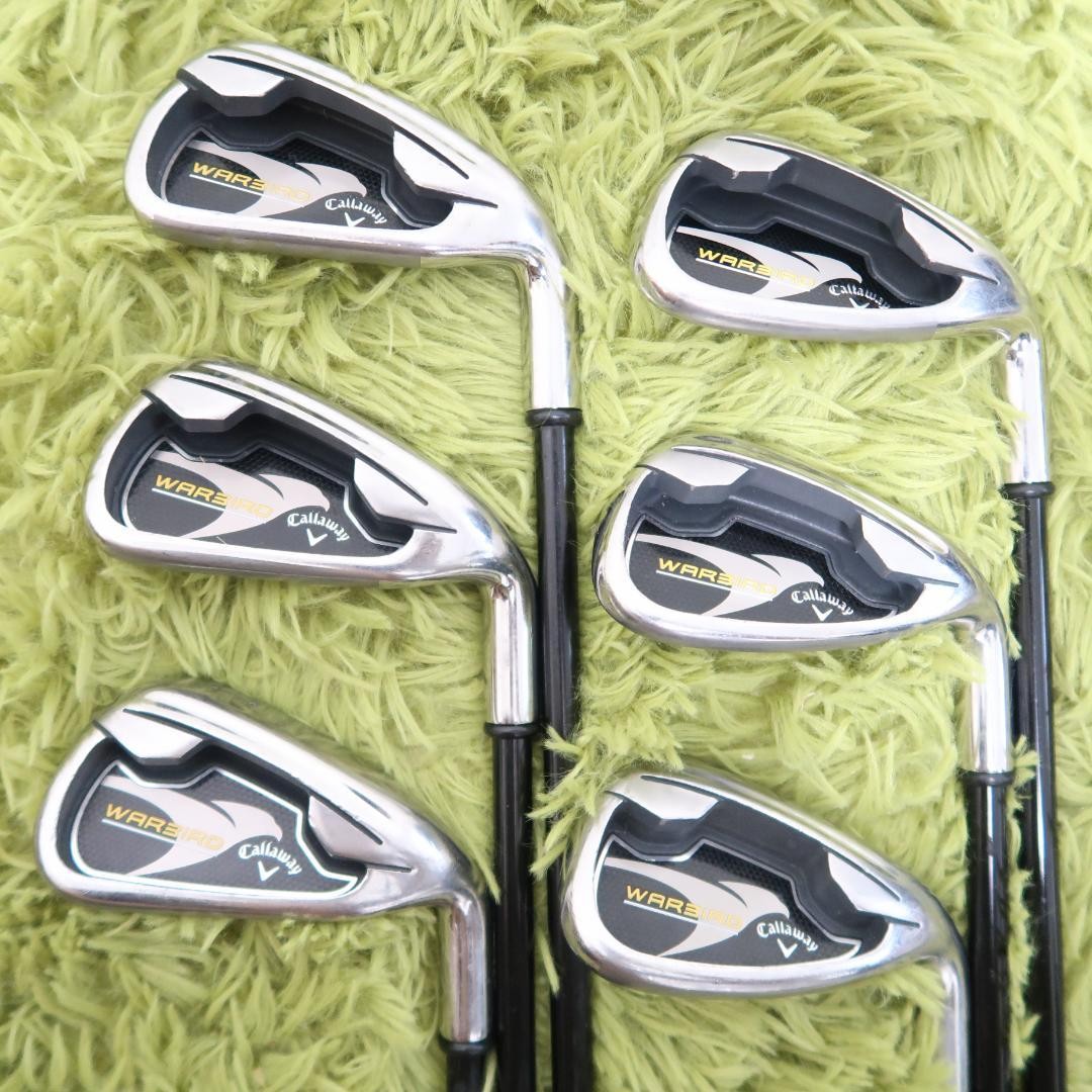 Callaway Golf - Callaway Golf アイアン5本 (WARBIRD2016) Callaway golf WARBIRD 10pcs 1W,5W,5I-P,SW,PT iron with