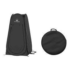 75 Inch Pop Up Privacy Tent for Shower Changing Bathroom Outdoor Camping