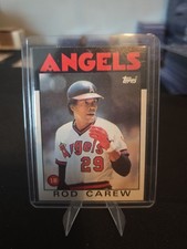 Rod Carew 1986 Topps #400 California Angels