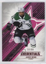 2024-25 Upper Deck Credentials Pink 51/99 Jamie Benn #14 mq5