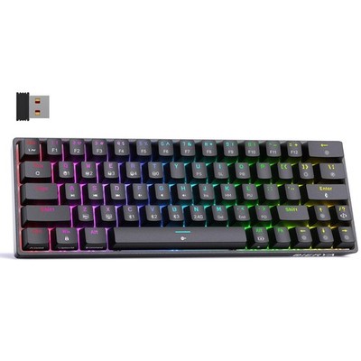 DIERYA DK63 60% Wireless Mechanical Gaming Keyboard | Bluetooth/2.4G/Wired | RGB