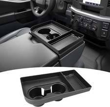 Jump Seat Cup Holder Organizer for 2021-2025 Ford F150 2023-2026 Ford F250 ...