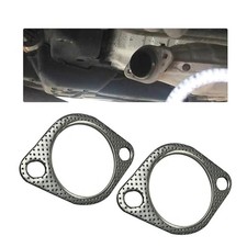 2 PCS Car Exhaust Gasket,2.75 Inch Reinforced High Temperature Gasket Exhaust...